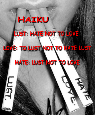 Love: To lust not to hate lust