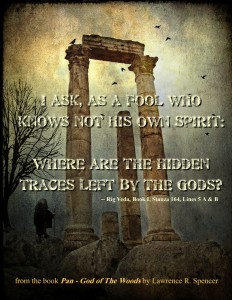 I ASK, AS A FOOL WHO KNOWS NOT HIS OWN SPIRIT