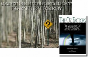 CAN'T SEE THE FOREST FOR THE TREES