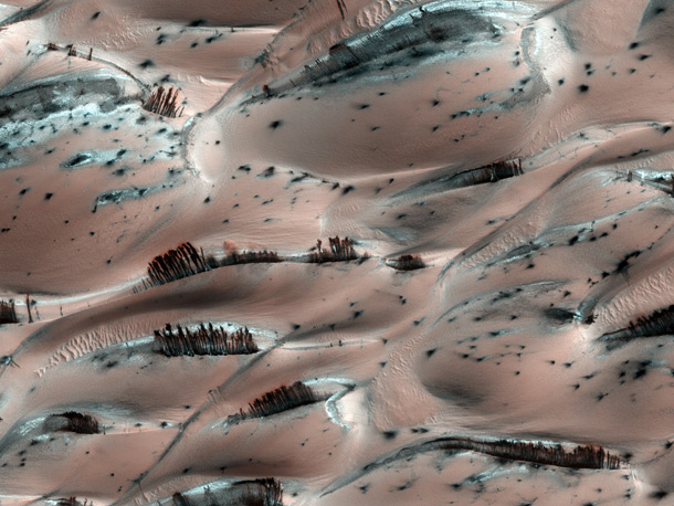 NASA photo of North Pole of Mars